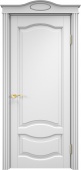 Дверь межкомнатная "Ол33" X002722 (массив ольхи, белая эмаль)